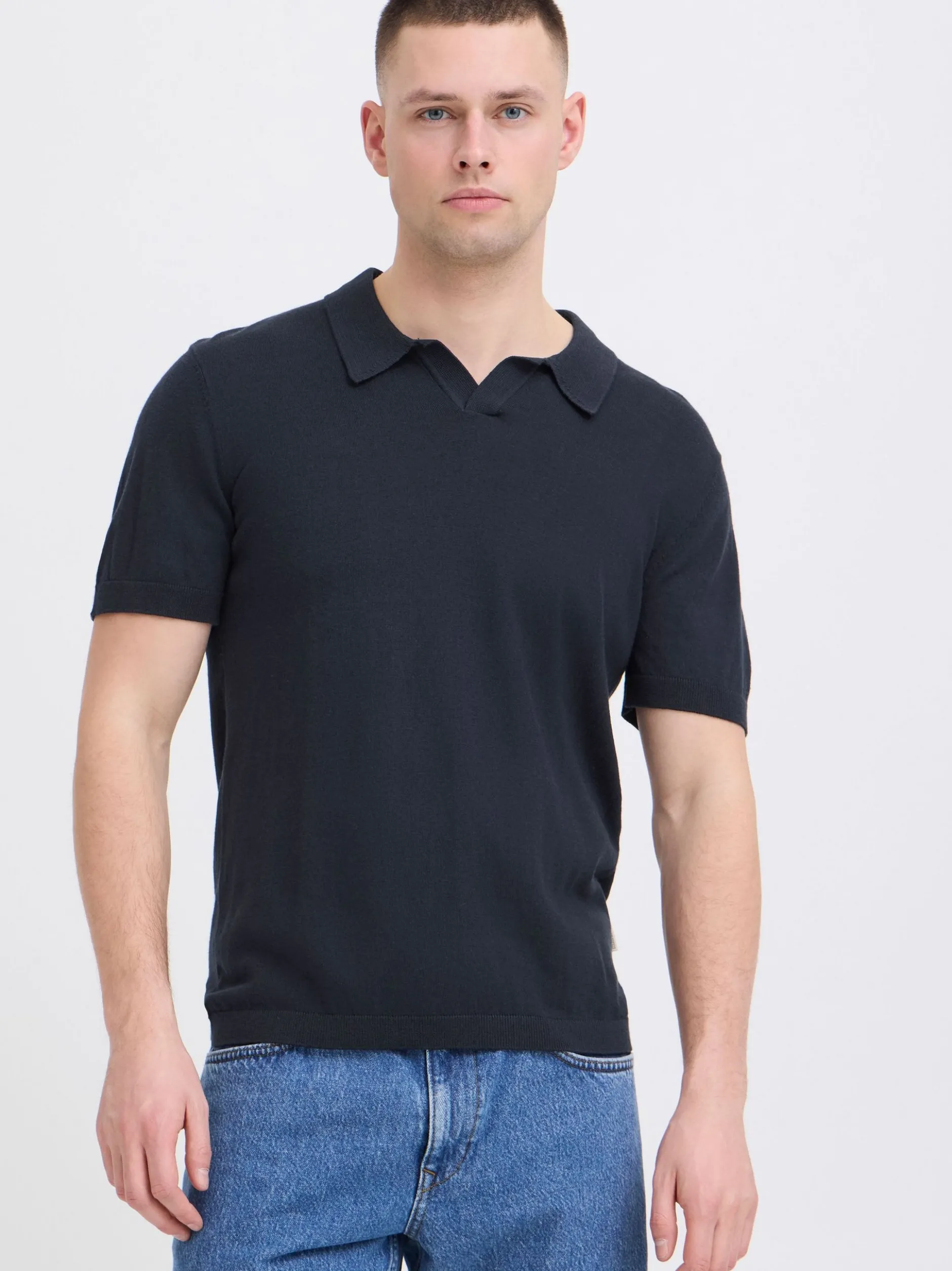 BLEND Herren Poloshirt - BHDao Polo in blau