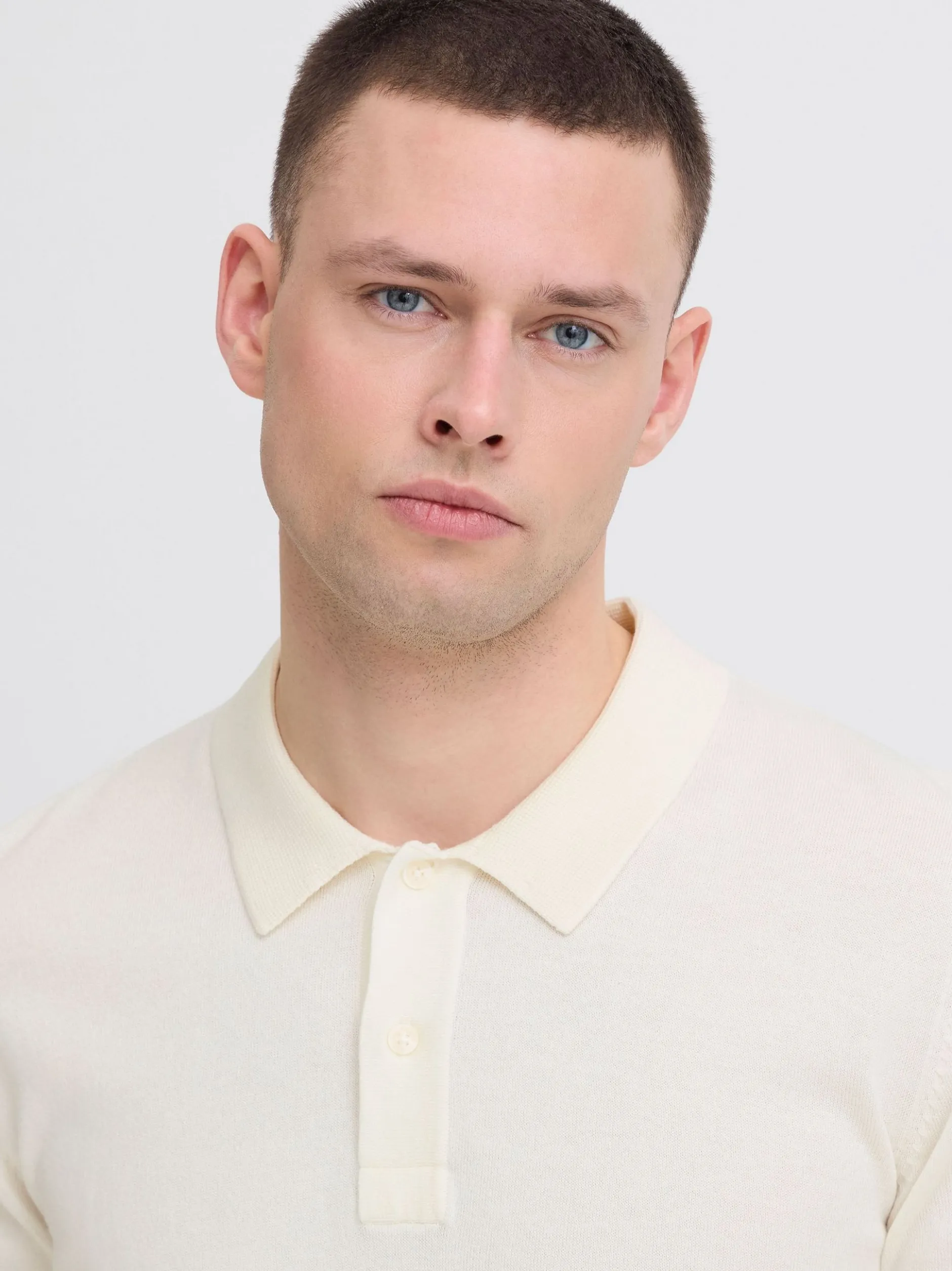 BLEND Herren Poloshirt - BHDao Polo in weiß