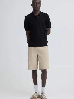 BLEND Herren Poloshirt - BHDao Polo in schwarz