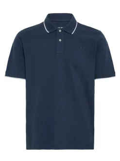 BLEND Herren Poloshirt - BHEdin in blau