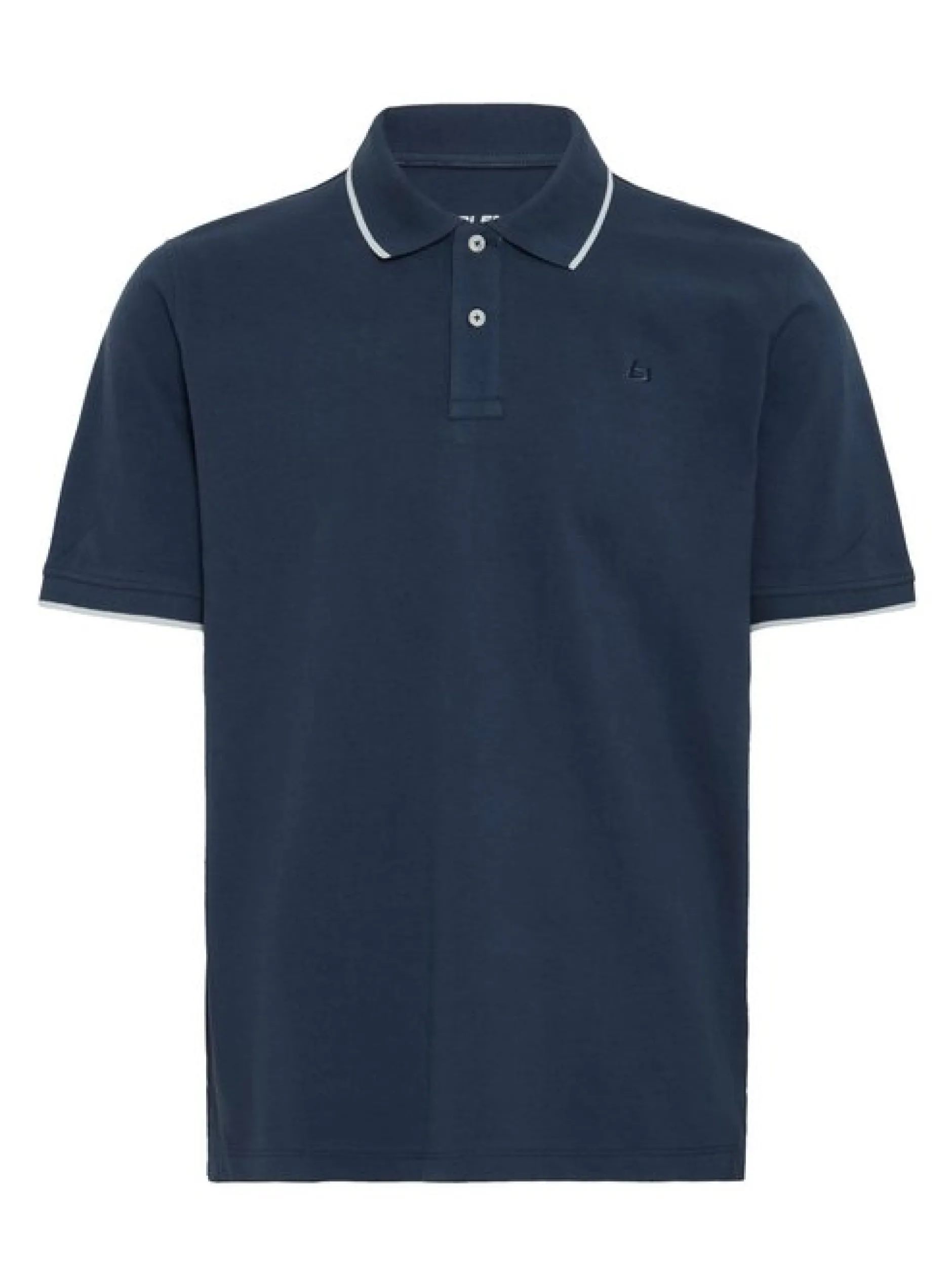 BLEND Herren Poloshirt - BHEdin in blau