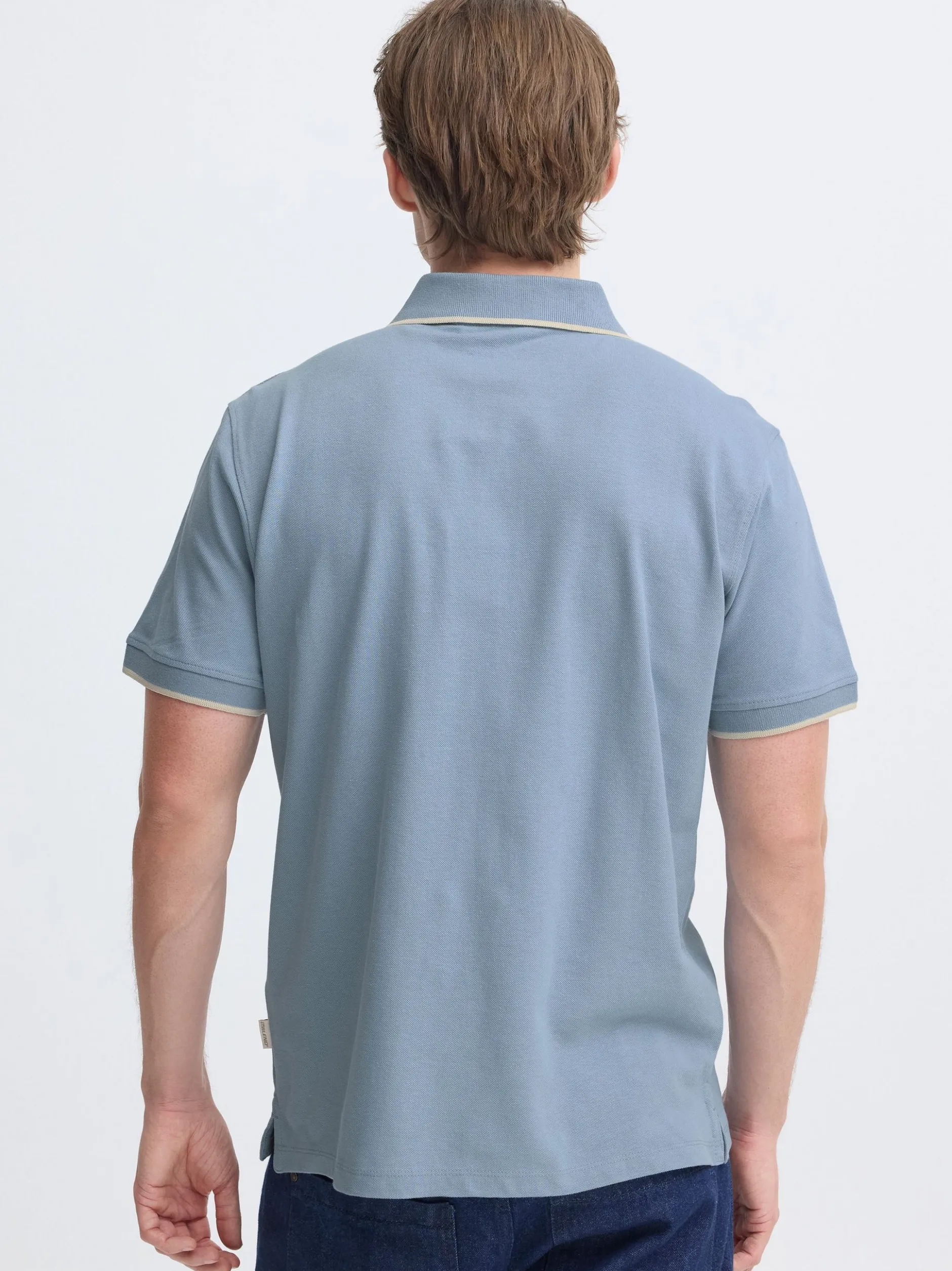 BLEND Herren Poloshirt - BHEdin in blue stone