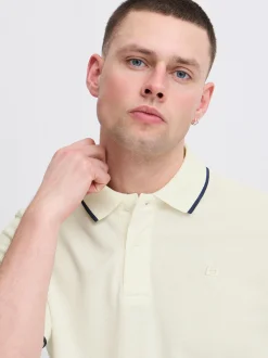 BLEND Herren Poloshirt - BHEdin in weiß