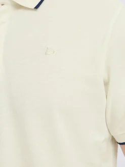 BLEND Herren Poloshirt - BHEdin in weiß