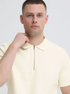 BLEND Herren Poloshirt - BHElkon Polo in weiß