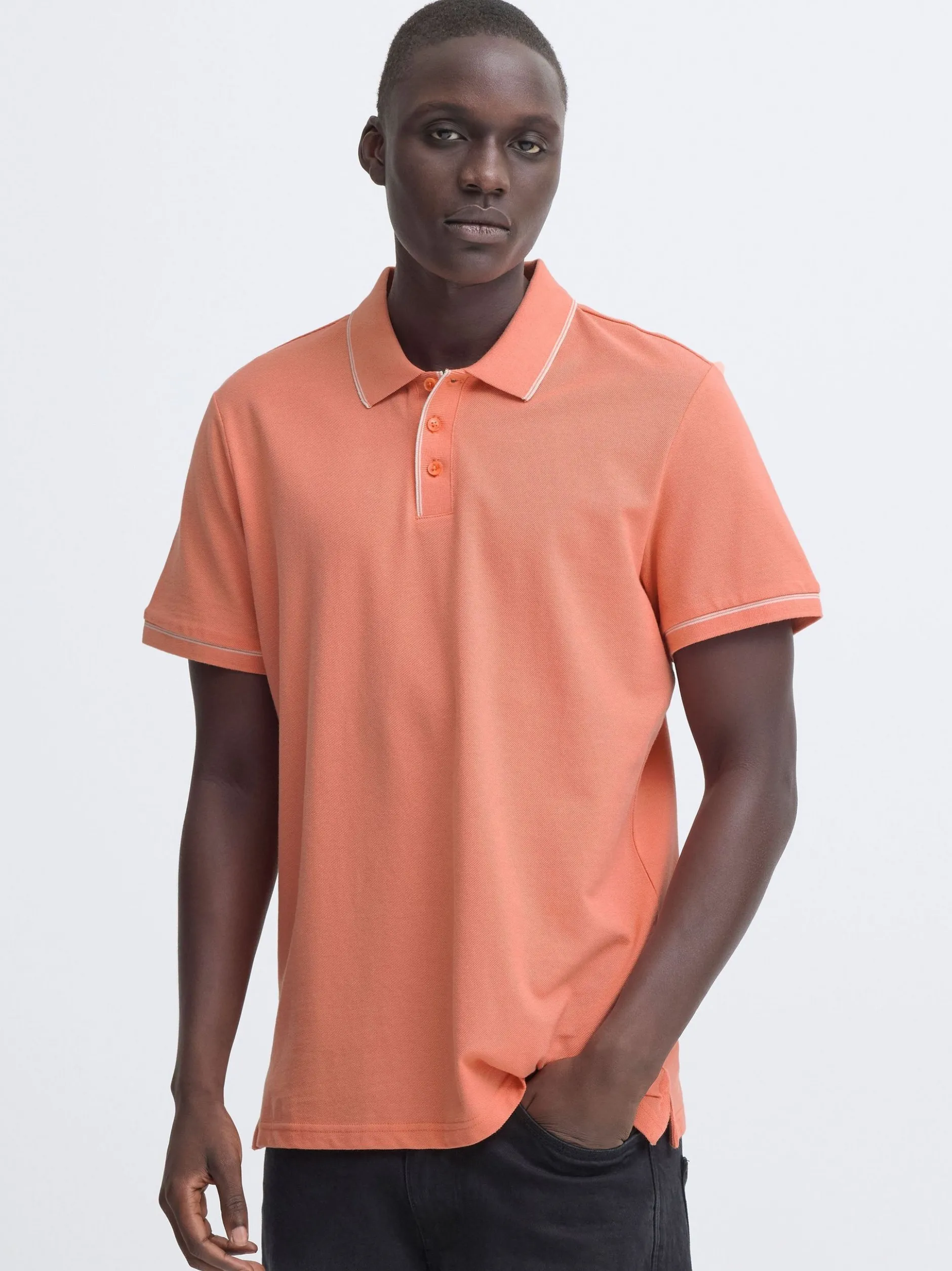 BLEND Herren Poloshirt - BHElwood in orange