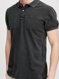 BLEND Herren Poloshirt - BHPolo in schwarz