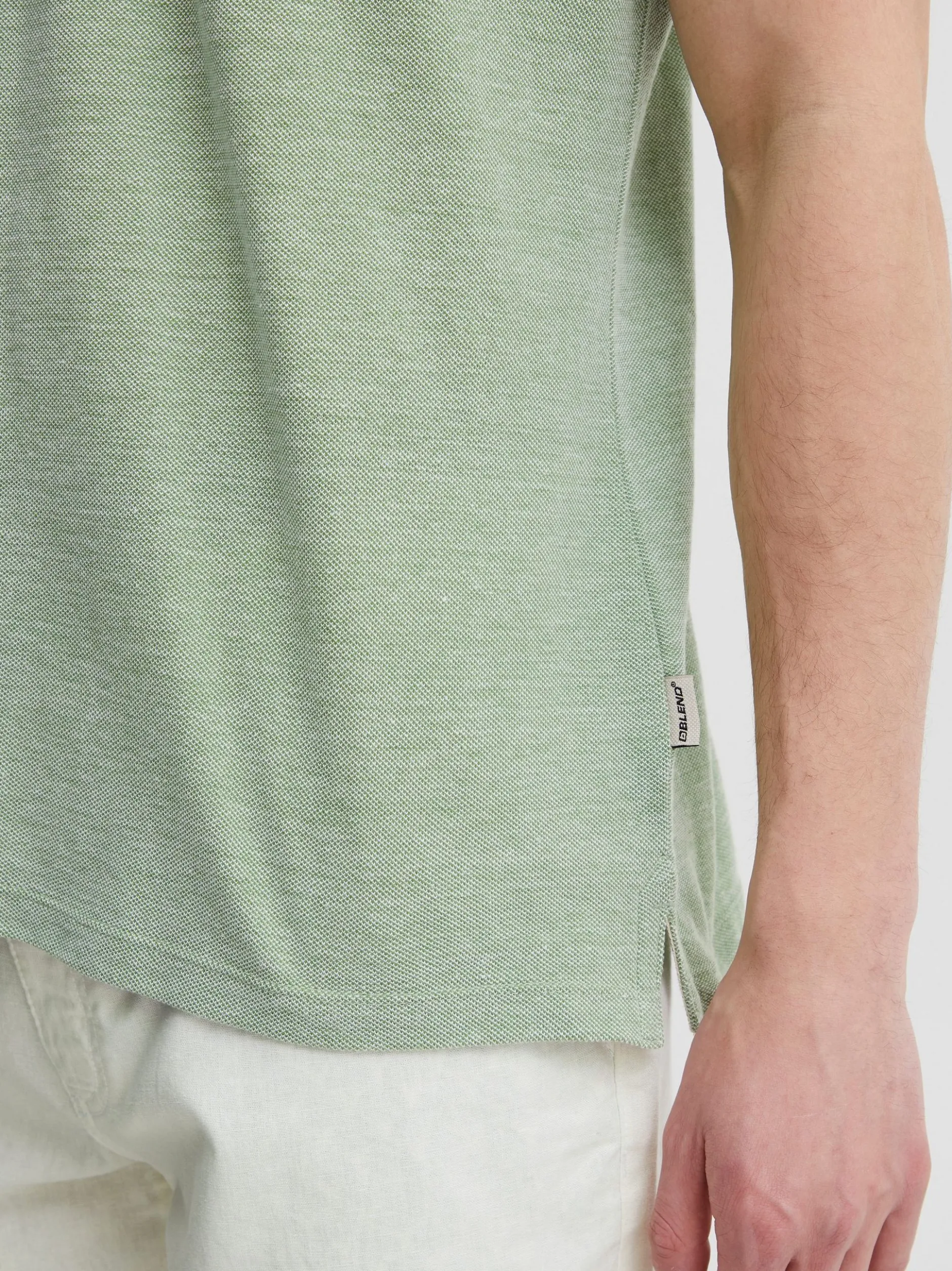 BLEND Herren Poloshirt - BHPolo in grün