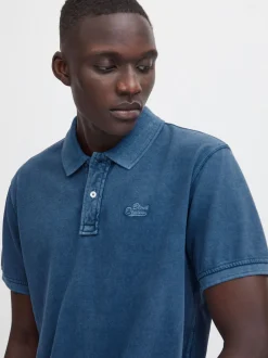 BLEND Herren Poloshirt - BHPolo in blau