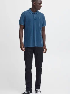 BLEND Herren Poloshirt - BHPolo in blau