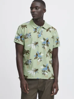 BLEND Herren Poloshirt - BHPolo in grün