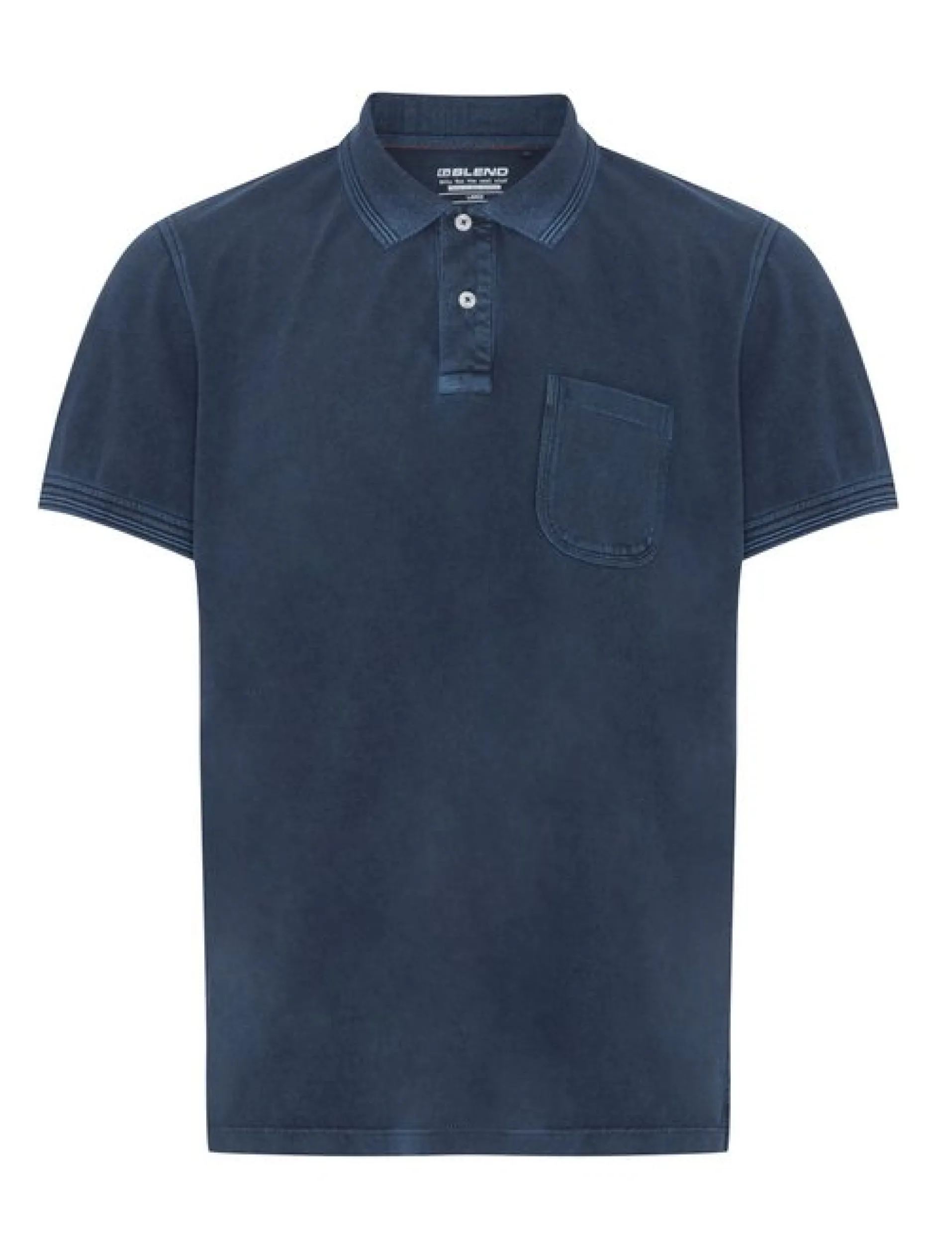 BLEND Herren Poloshirt - BHPolo in blau