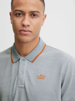 BLEND Herren Poloshirt - BHPolo in blau
