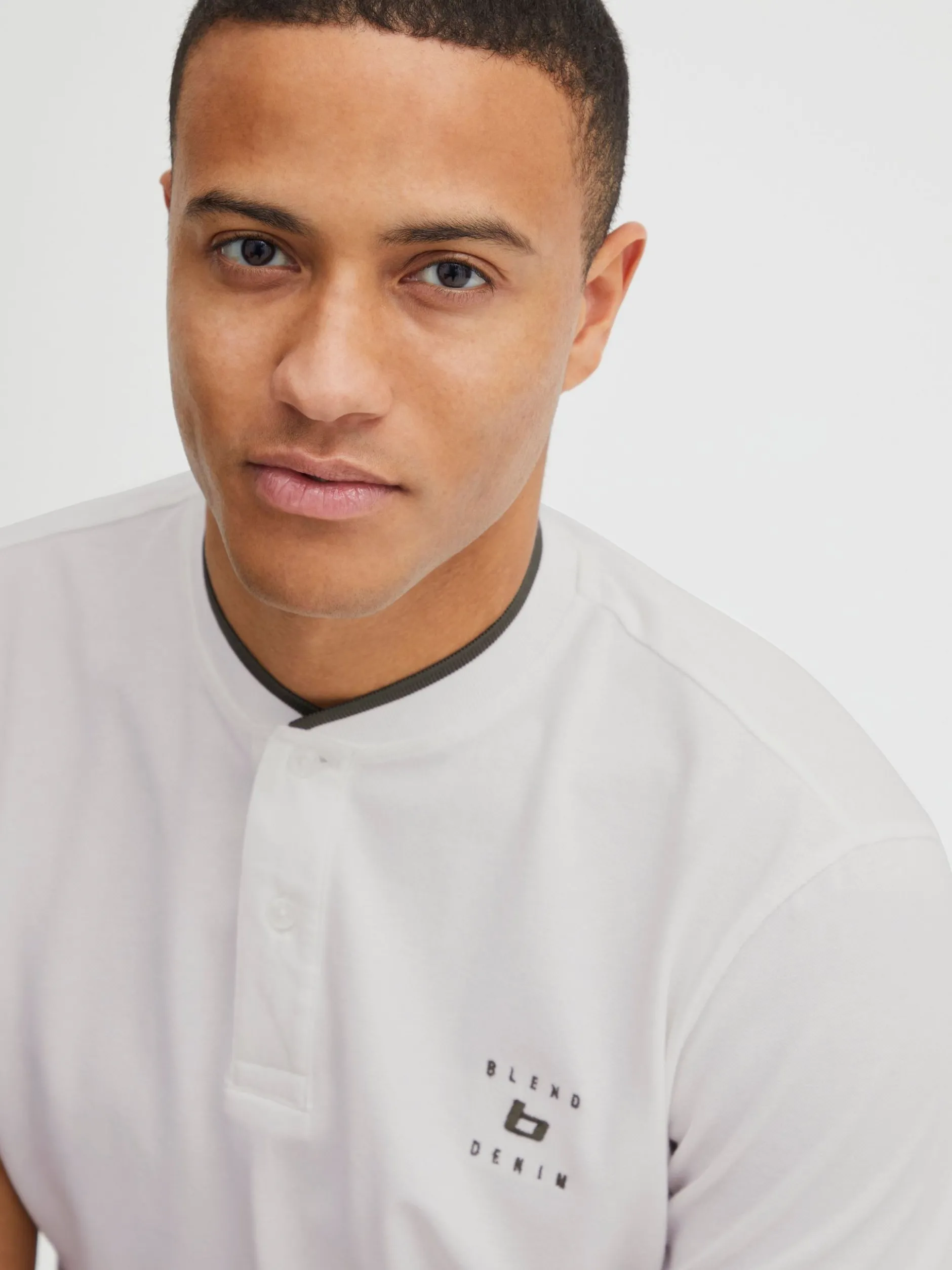BLEND Herren Poloshirt - BHPolo in weiß