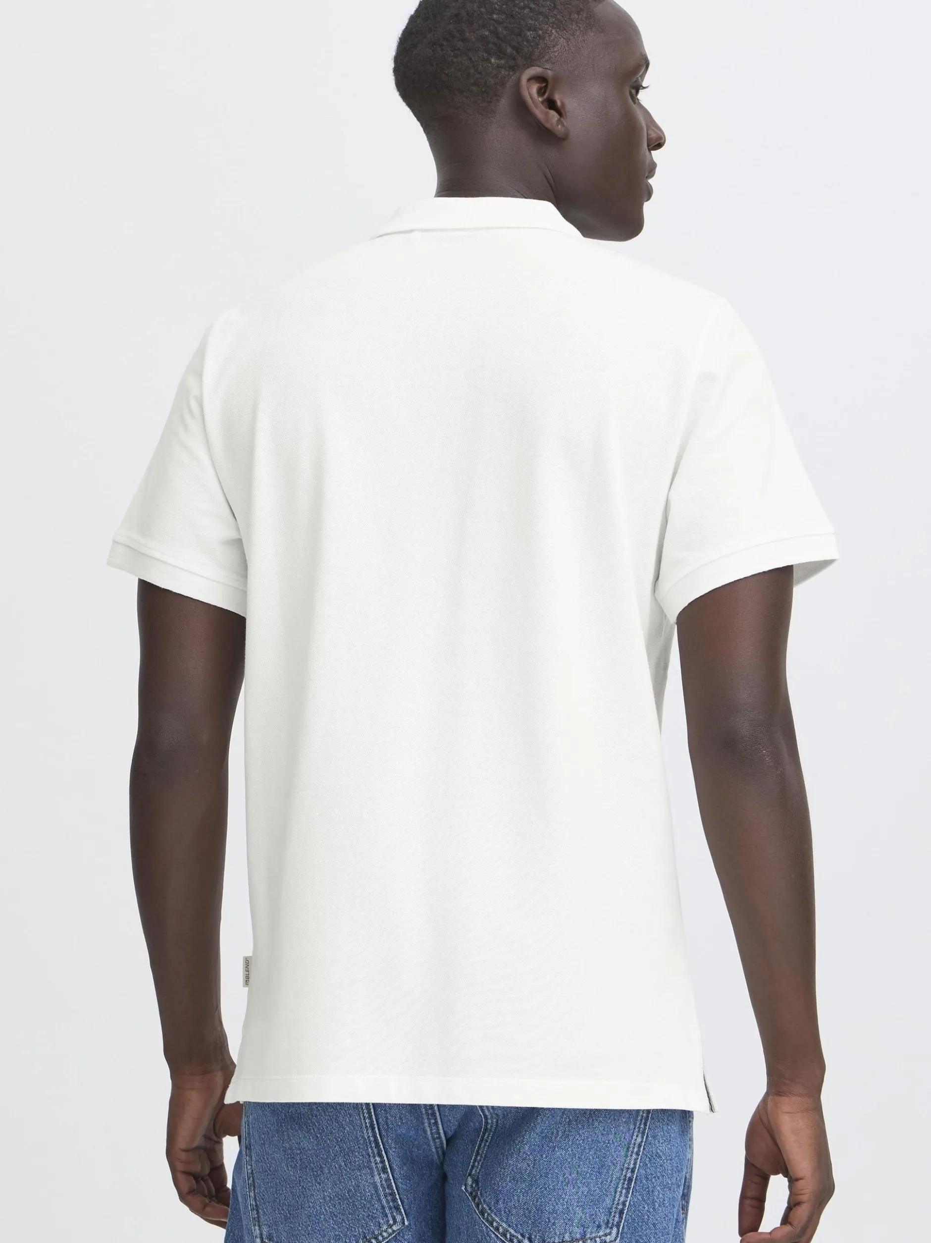 BLEND Herren Poloshirt - BHPrilo in weiß