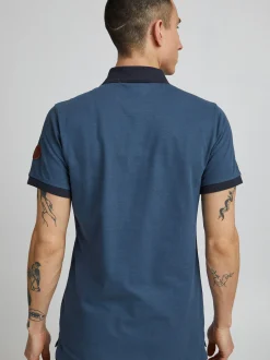 BLEND Herren Poloshirt - BHRalf in blau