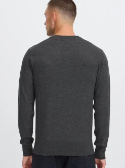 BLEND Herren Pullover - BHFibi in anthrazit