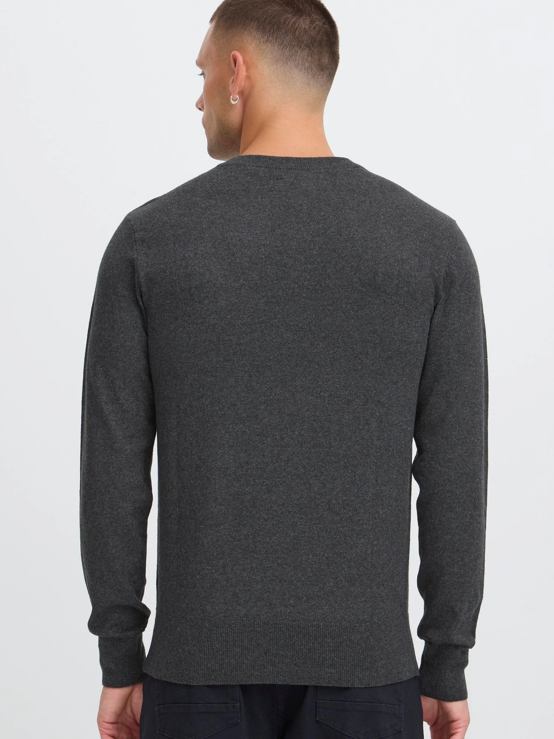 BLEND Herren Pullover - BHFibi in anthrazit