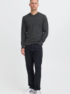 BLEND Herren Pullover - BHFibi in anthrazit