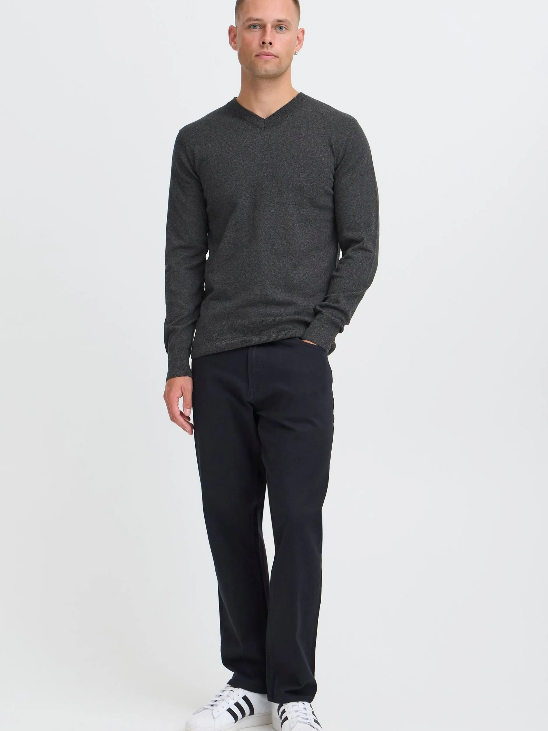 BLEND Herren Pullover - BHFibi in anthrazit