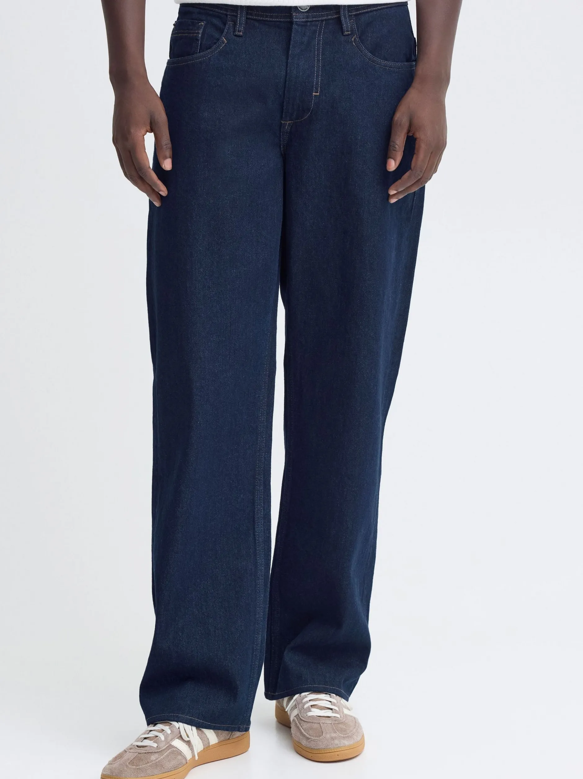 BLEND Herren Relax-fit-Jeans - BHFlake in dark stone