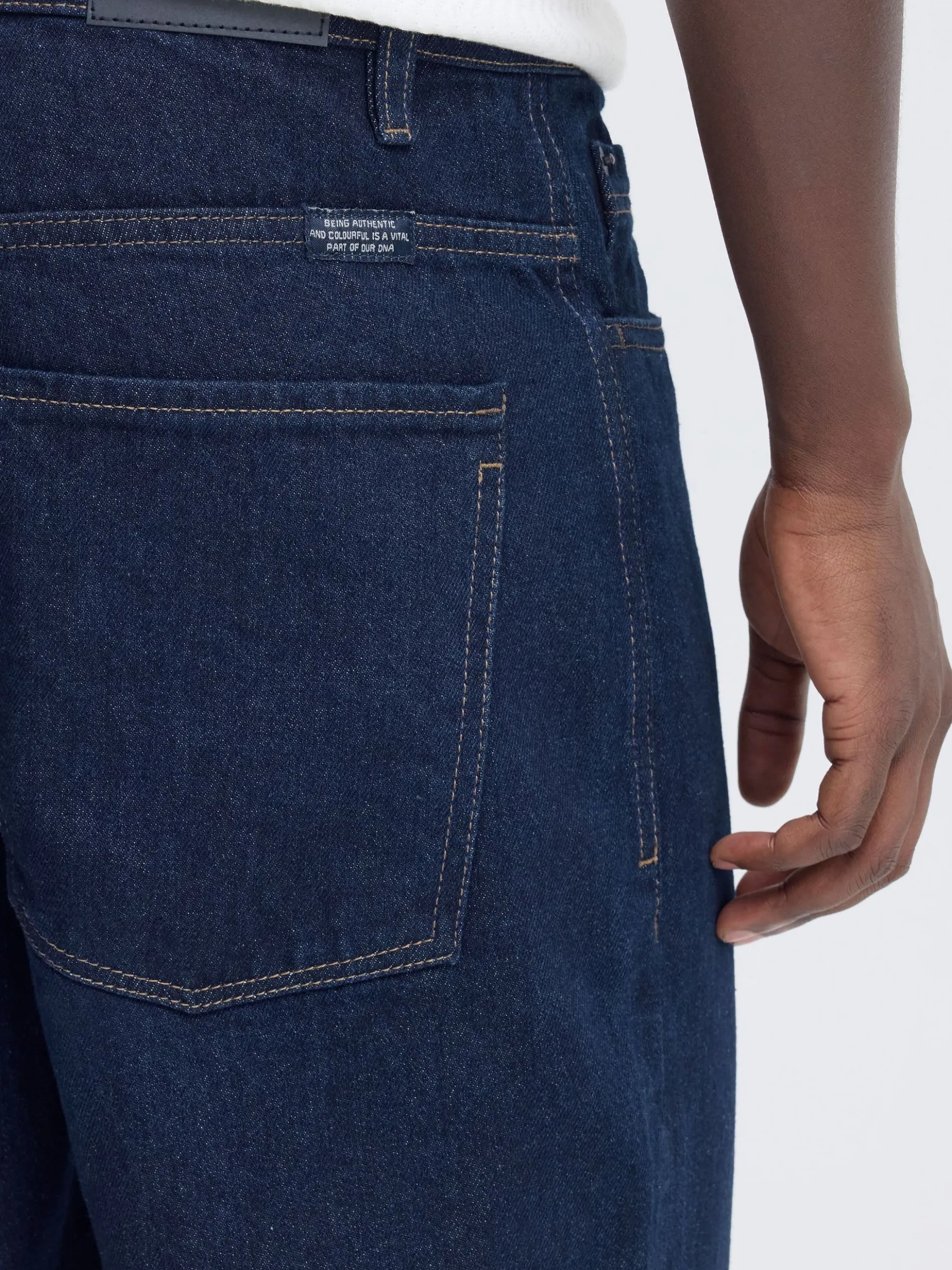 BLEND Herren Relax-fit-Jeans - BHFlake in dark stone