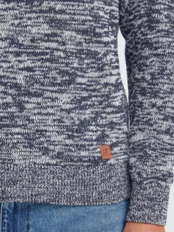 BLEND Herren Rollkragenpullover - BHDami in blau