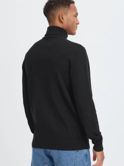 BLEND Herren Rollkragenpullover - BHBryan in schwarz