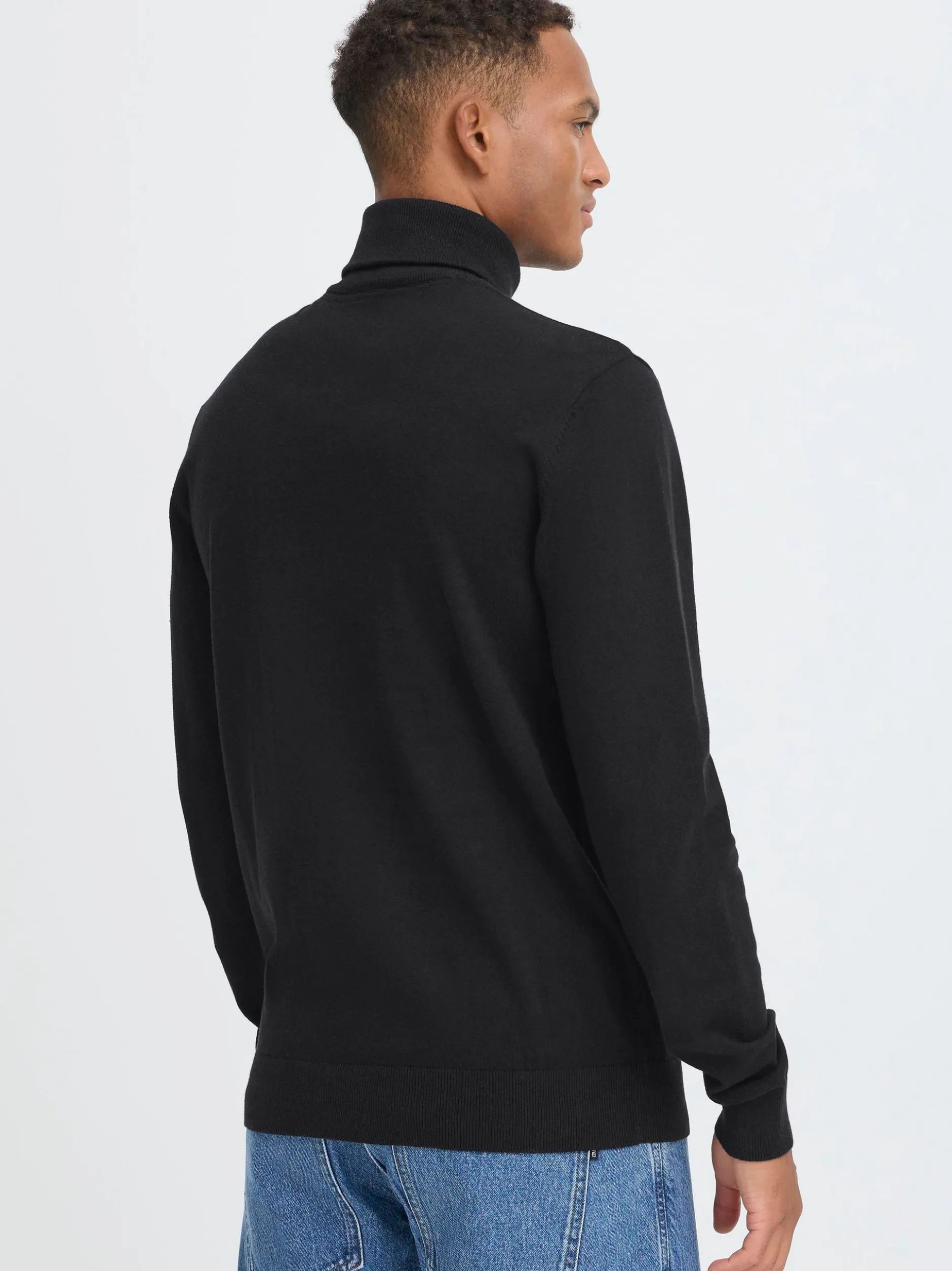 BLEND Herren Rollkragenpullover - BHBryan in schwarz