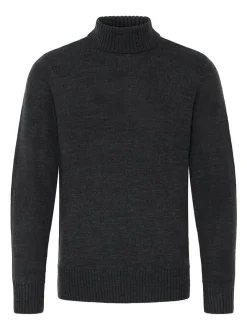 BLEND Herren Rollkragenpullover - BHRylie in schwarz