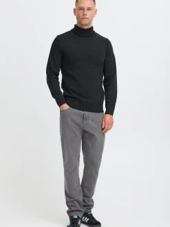 BLEND Herren Rollkragenpullover - BHRylie in schwarz