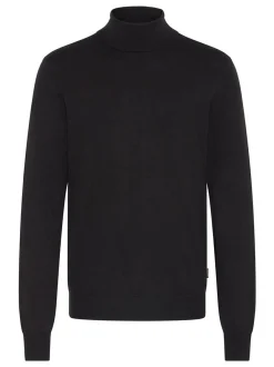 BLEND Herren Rollkragenpullover - BHDan in schwarz