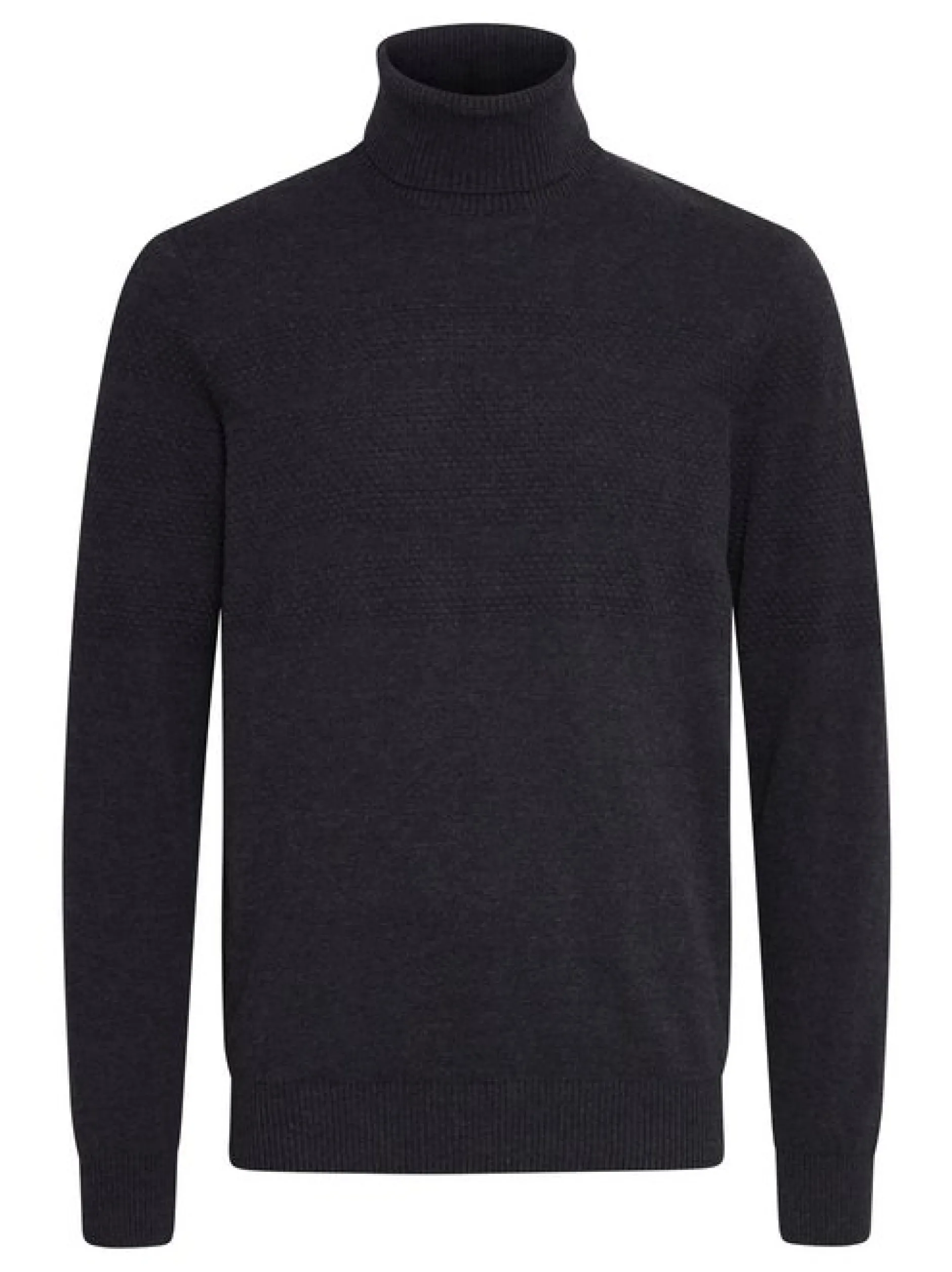 BLEND Herren Rollkragenpullover - BHPullover in anthrazit