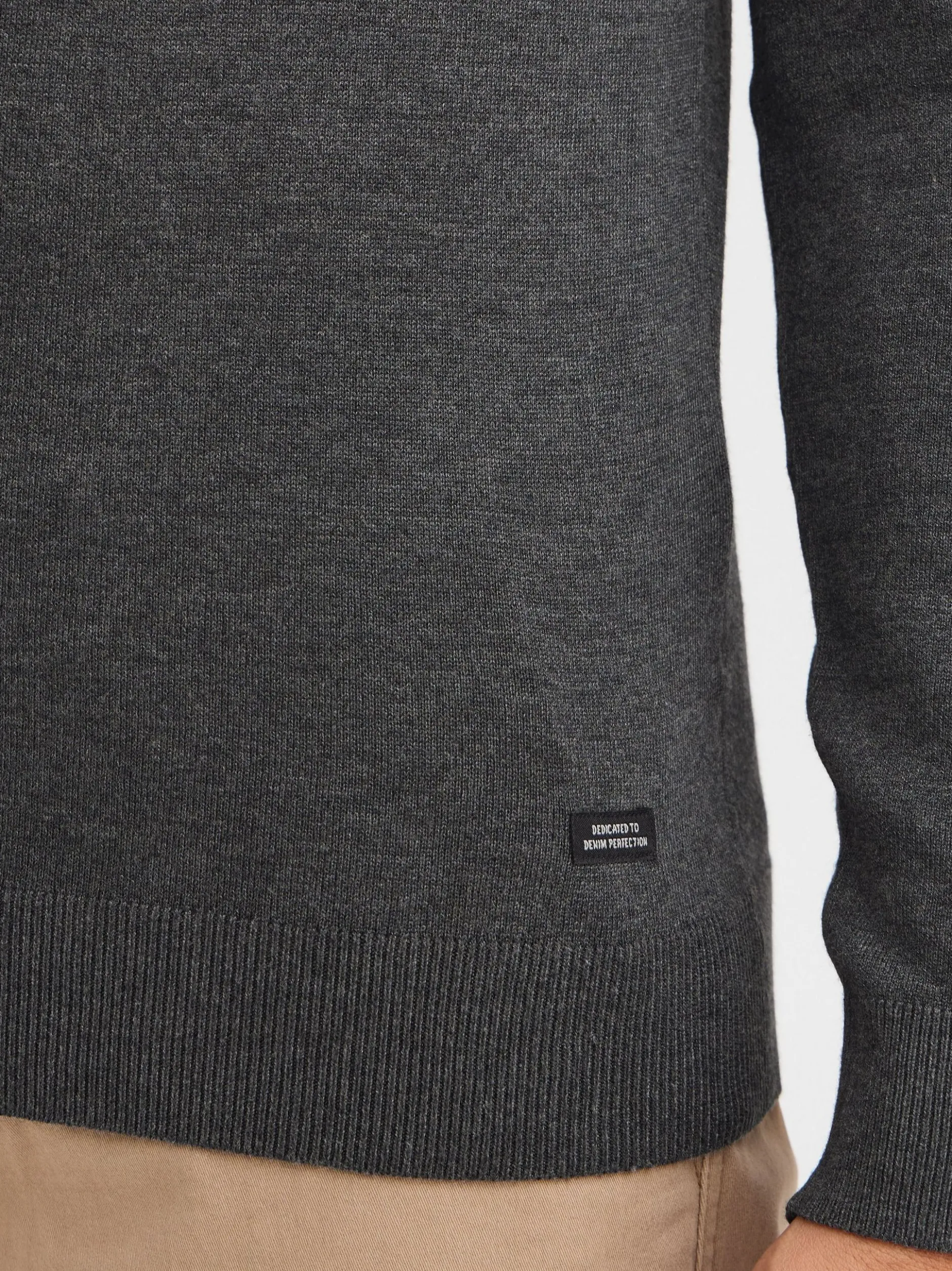 BLEND Herren Rollkragenpullover - BHWedat in anthrazit