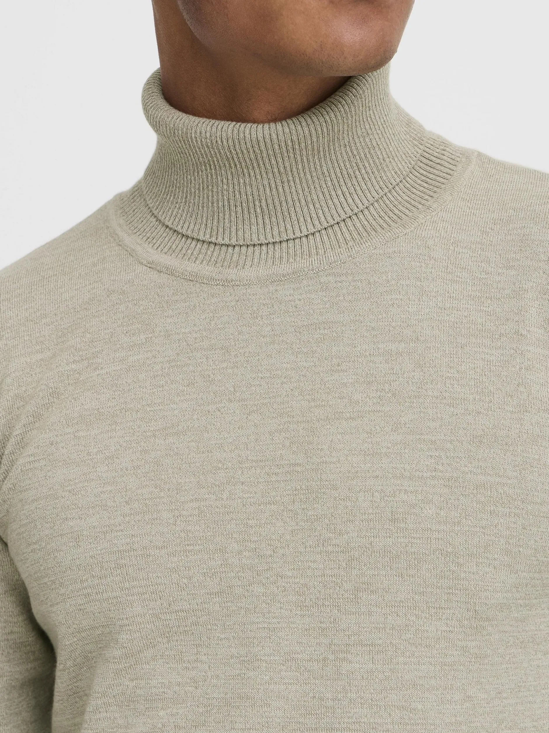 BLEND Herren Rollkragenpullover - BHCarsten in melange