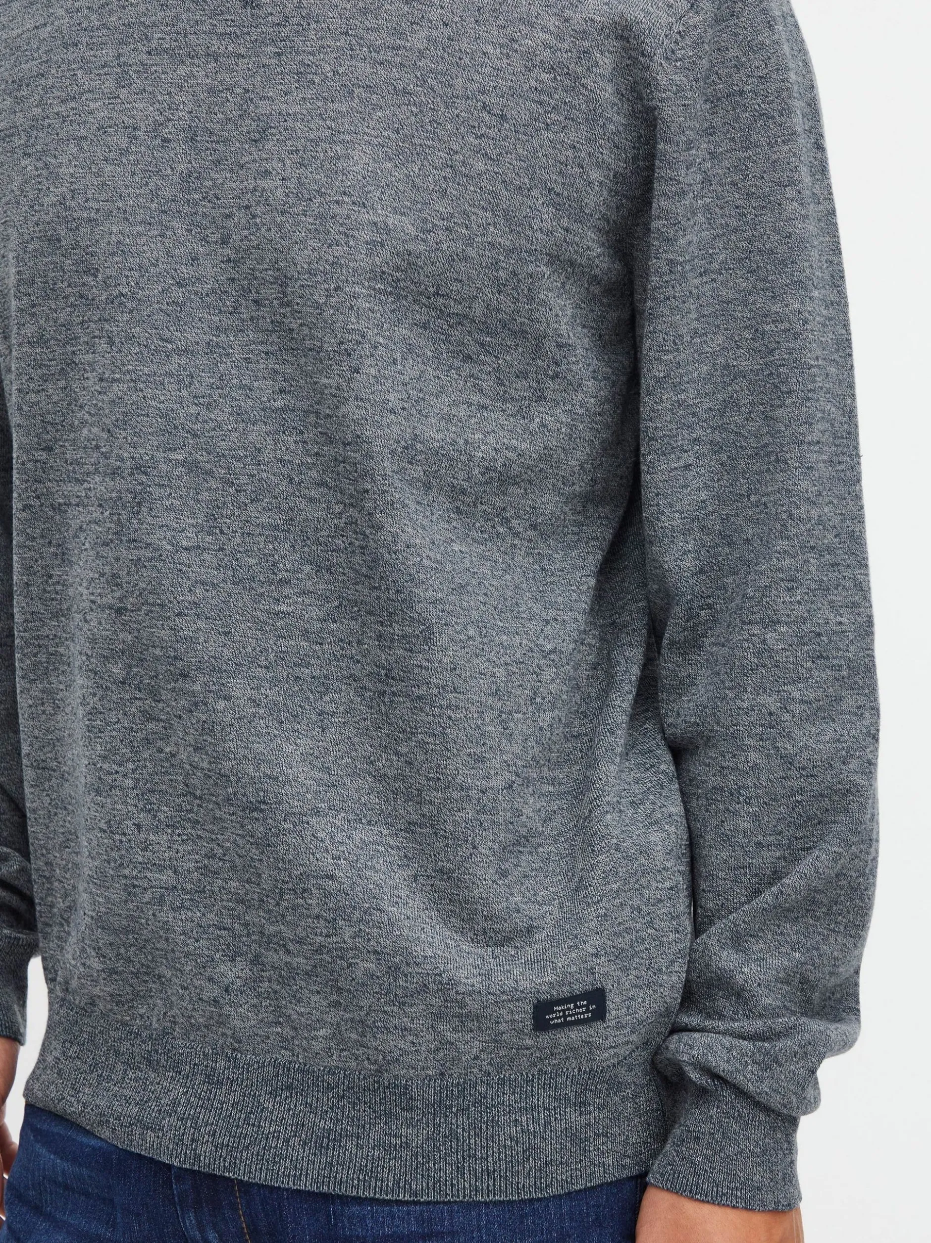 BLEND Herren Rundhalspullover - BHPullover 2er-Pack in blau