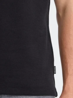BLEND Herren Rundhalsshirt - BHFort in schwarz