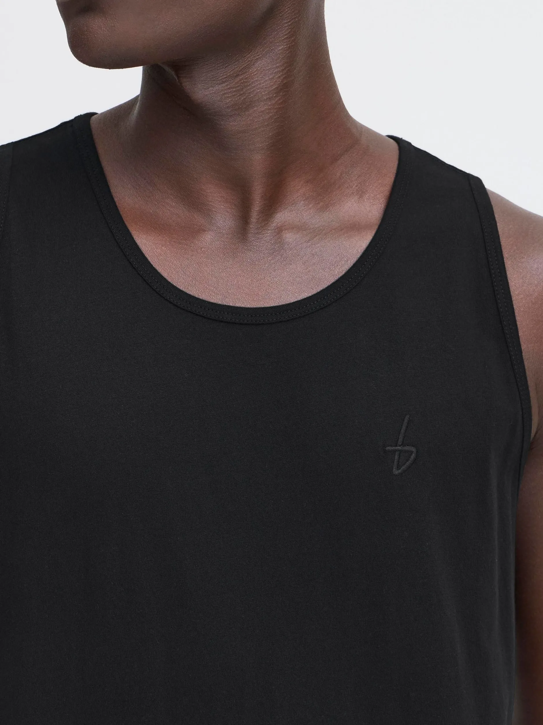 BLEND Herren Rundhalsshirt - BHEbil 2er-Pack in blau schwarz