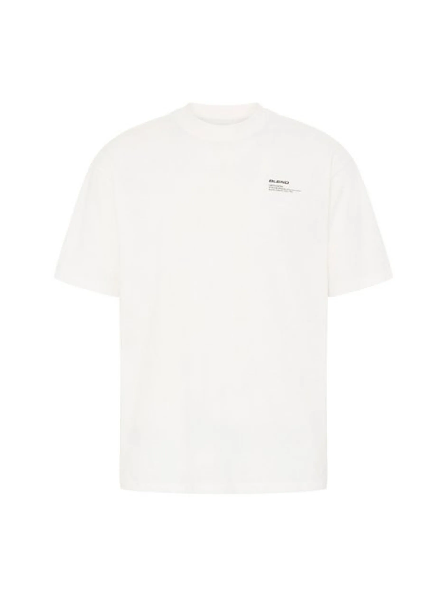 BLEND Herren Rundhalsshirt - BHFloa in weiß