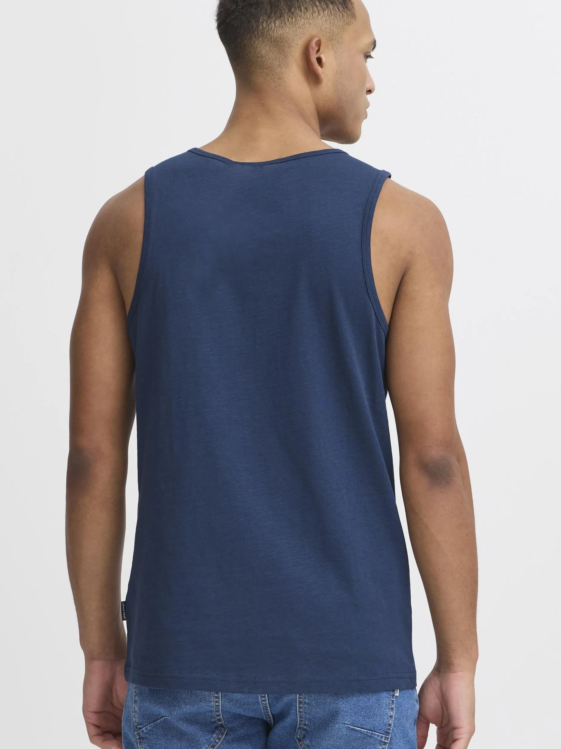 BLEND Herren Rundhalsshirt - BHGorma in blau