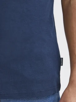 BLEND Herren Rundhalsshirt - BHGorma in blau