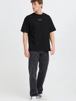 BLEND Herren Rundhalsshirt - BHBako in schwarz