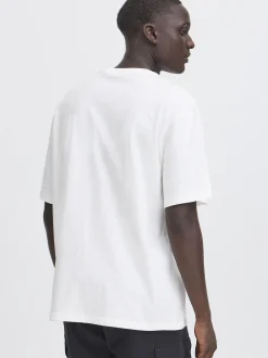BLEND Herren Rundhalsshirt - BHBamo in weiß