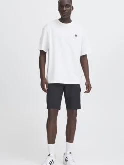 BLEND Herren Rundhalsshirt - BHBamo in weiß