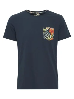 BLEND Herren Rundhalsshirt - BHFlorens in marine