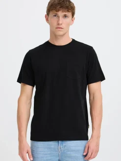 BLEND Herren Rundhalsshirt - BHBenni in schwarz