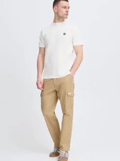 BLEND Herren Rundhalsshirt - BHJuma in weiß