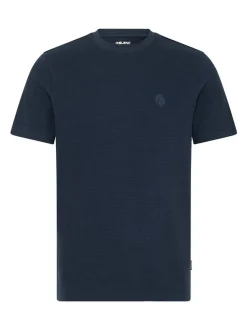BLEND Herren Rundhalsshirt - BHFort in blau