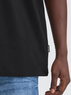 BLEND Herren Rundhalsshirt - BHBamo in schwarz