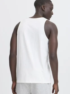 BLEND Herren Rundhalsshirt - BHEbil 2er-Pack in weiß